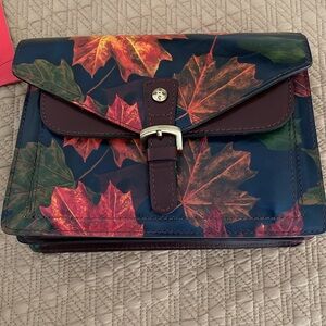 NEW Patricia Nash Multicolor Leather crossbody purse